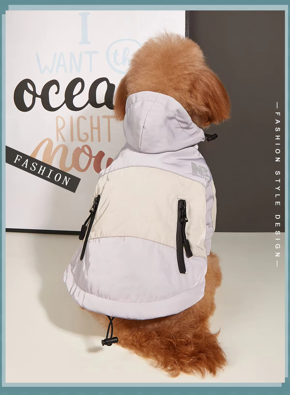 Plush 4-legged Khaki Jacket Windproof Waterproof Warm Coat Dogs (Copy) (Copy) (Copy) (Copy)