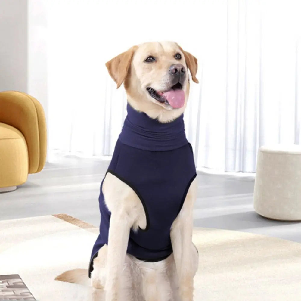 Practical Elastic Dog Anxiety Vest Windproof Warm