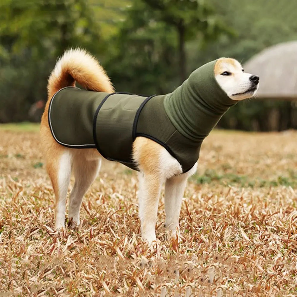 Practical Elastic Dog Anxiety Vest Windproof Warm