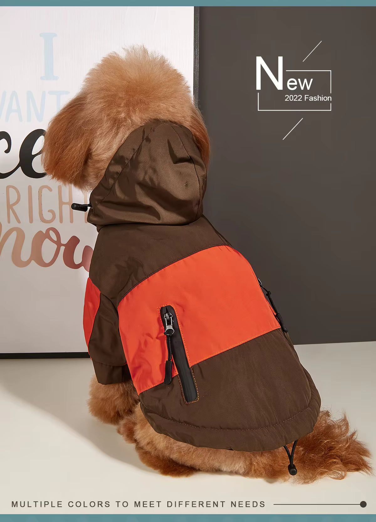 Plush 4-legged Khaki Jacket Windproof Waterproof Warm Coat Dogs (Copy) (Copy) (Copy) (Copy)