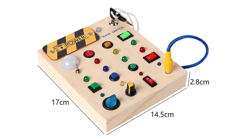 Wooden Busy Board