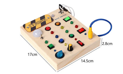 Wooden Busy Board