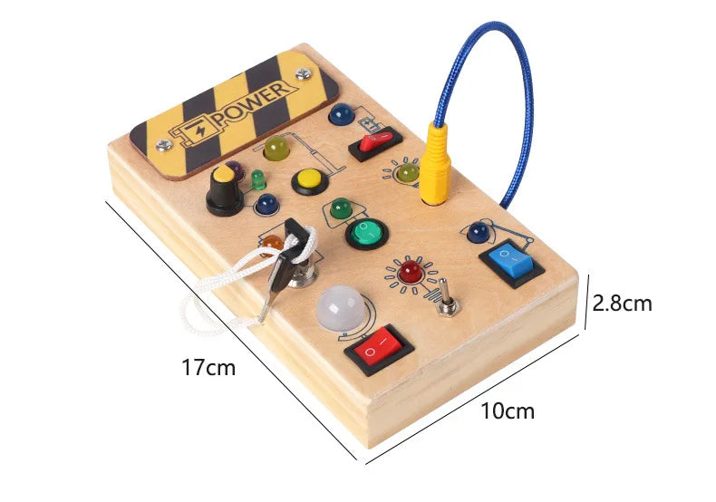 Wooden Busy Board