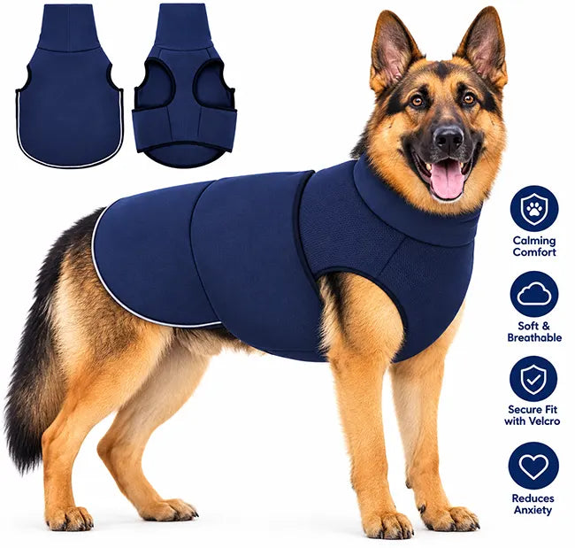 Dog Anxiety Vest,Thunder Jacket for Large Dog