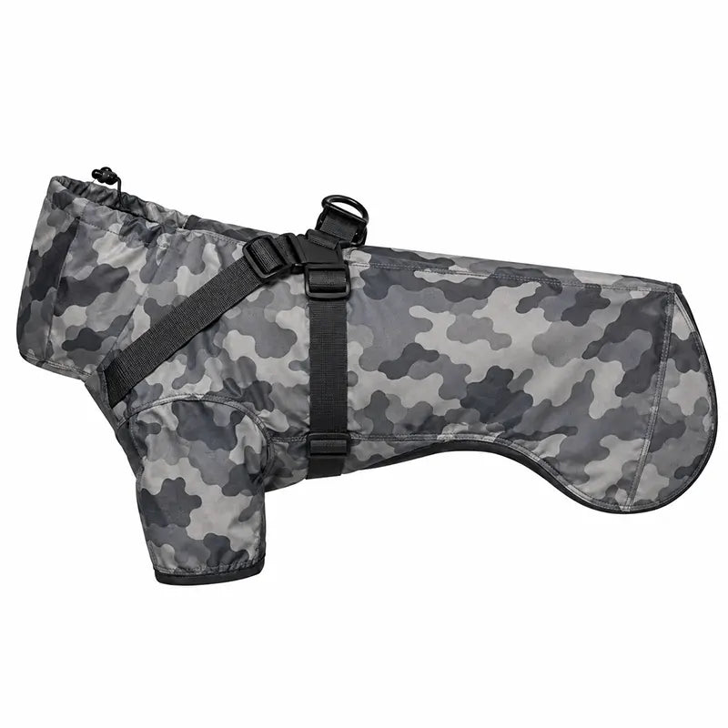 Waterproof Dog Coat with Adjustable Straps & Harness | Reflective Trim EB93