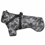 Waterproof Dog Coat with Adjustable Straps & Harness | Reflective Trim EB93