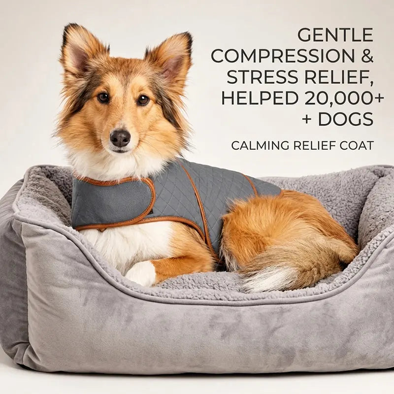 Elastic Dog Anxiety Jacket | Thunder Shirt