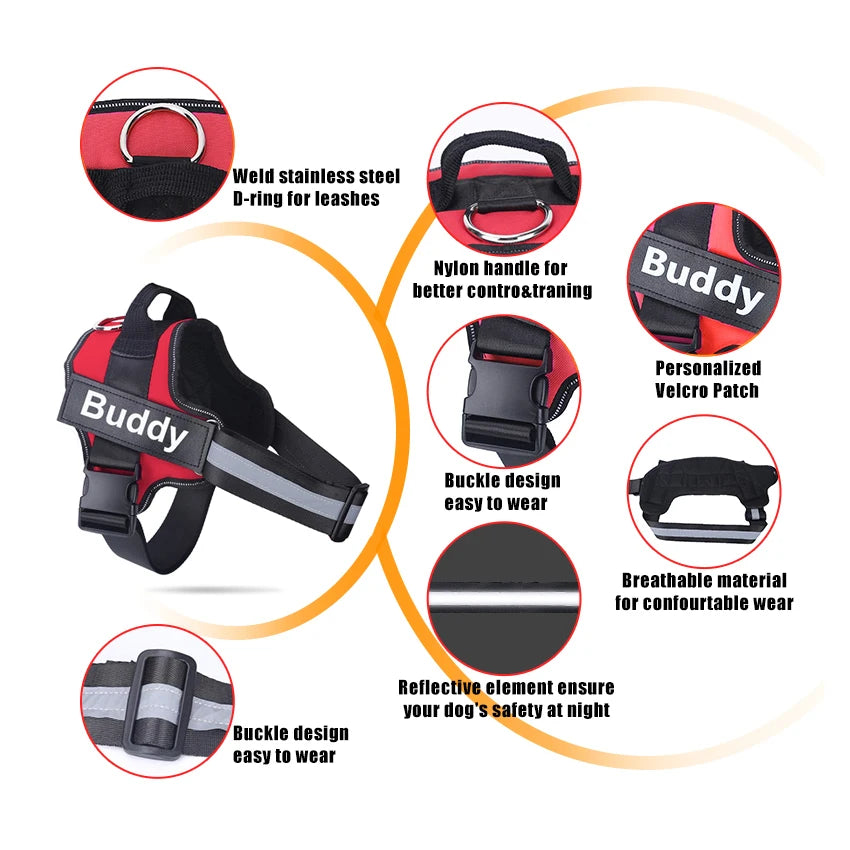 Custom Dog Harness | No Pull | The Signature