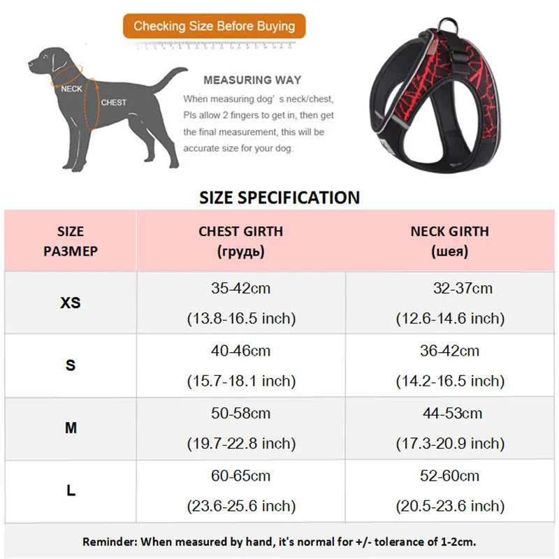 Reflective Comfort Dog Harness | Master Harness