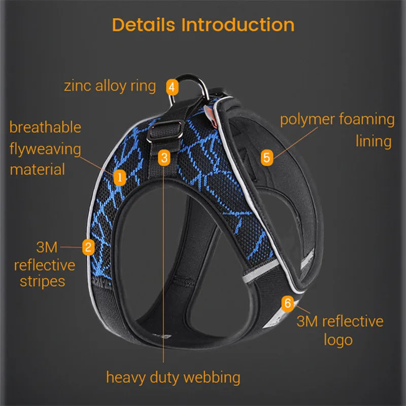 Reflective Comfort Dog Harness | Master Harness