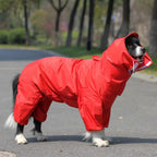 Dog Raincoat Clothes Waterproof Rain Jumpsuit  Easy Warmy