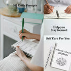Mental Health Journal ,Mental Health Planner,Wellness Workbook,Therapy Worksheet,Anxiety Management,Self Care Tracker