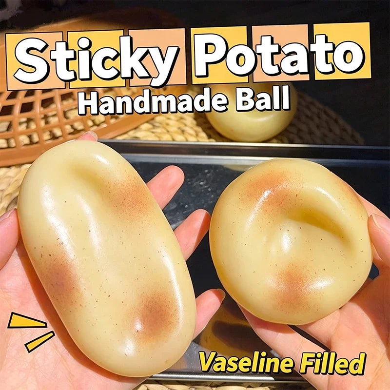 Squishy Potato Stress Ball Squeeze Toy Vaseline Plasticity