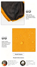 Waterproof Dog Coat with Adjustable Straps & Harness | Reflective Trim EB93