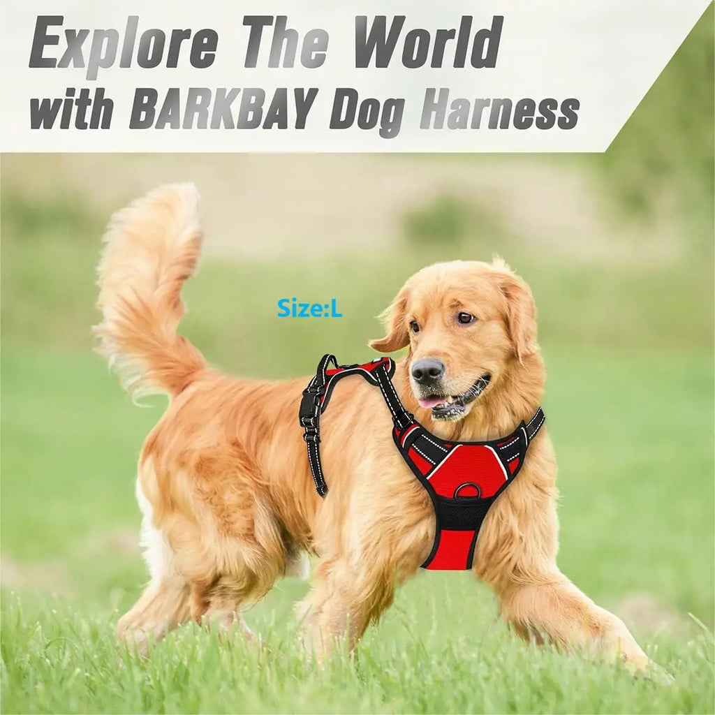 Ultra-Lightweight Ergonomic No-Pull Dog Harness