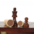Magnetic Chess Set Wooden Foldable Chess Board Game 15 Inch