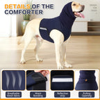 Dog Anxiety Vest,Skin-Friendly Thunder Jacket for Dogs
