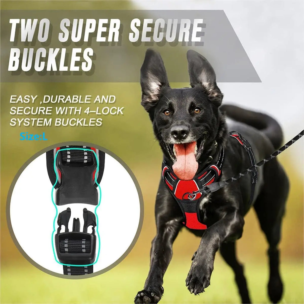 Ultra-Lightweight Ergonomic No-Pull Dog Harness