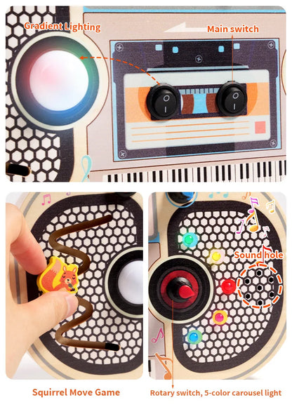 Wooden Busy Board