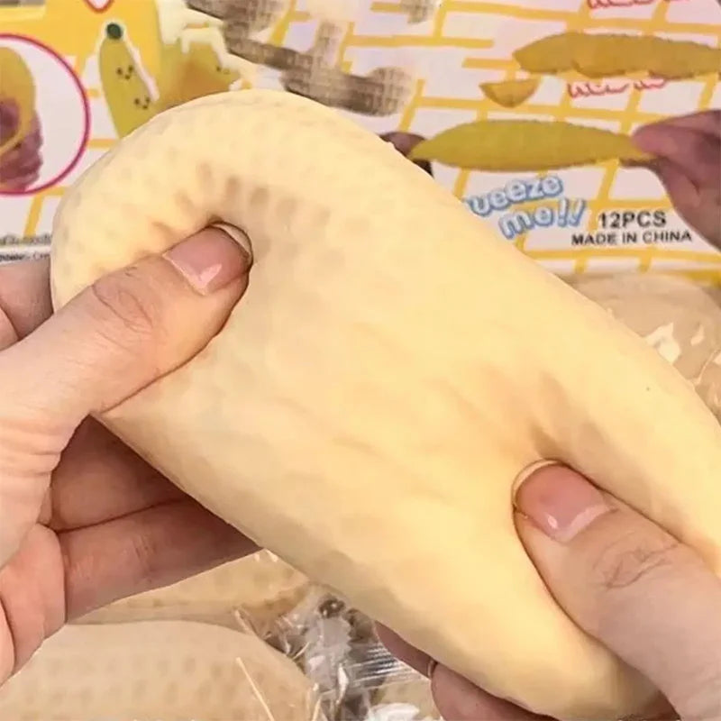 Peanut Stress Ball Crunchy Squeeze Ball  ASMR Sensory Anti Stress Ball