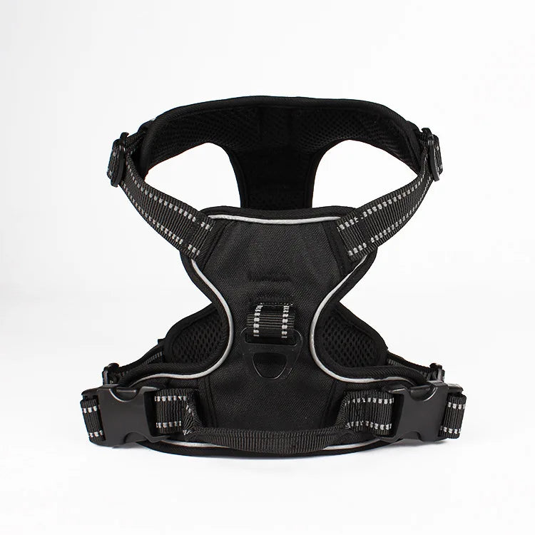 Heavy-Duty Tactical No-Pull Dog Harness