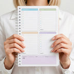64 Sheets ADHD Daily Focus Planner A5 Notebook