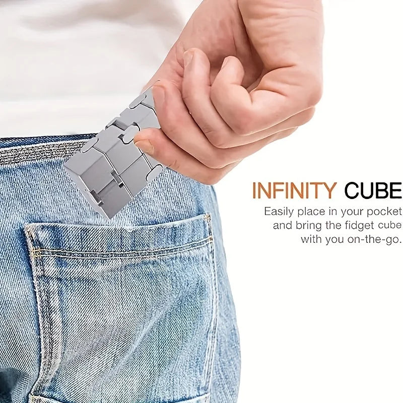 Infinity Cube Sensory Fidget Toy Stress & Anxiety Relief