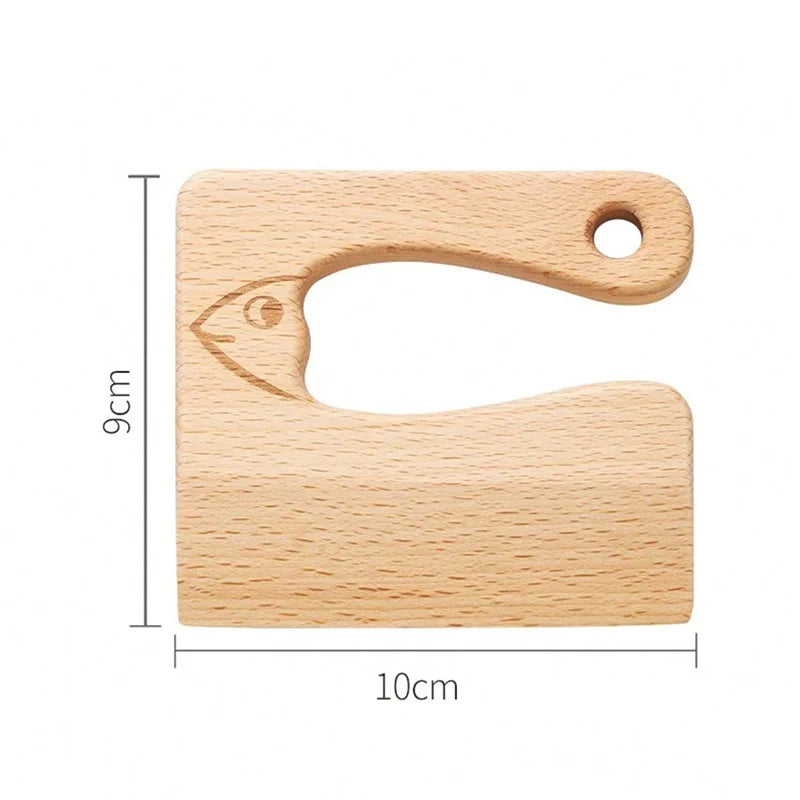 Wooden Kids Knife Cooking Toys Simulation Knives Cutting Fruit Vegetable Children Kitchen Pretend Play Toy Montessori Education
