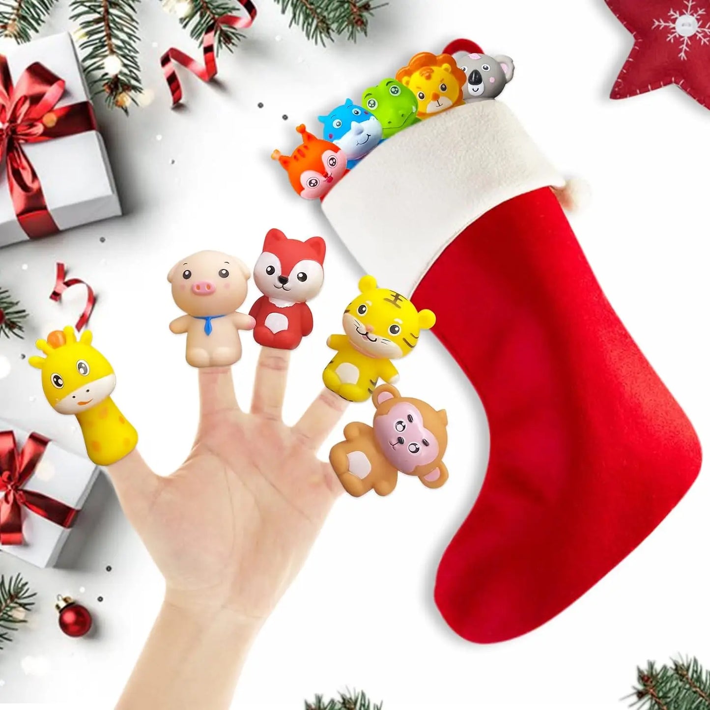 Animal Finger Puppet Set