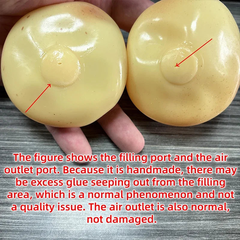 Squishy Potato Stress Ball Squeeze Toy Vaseline Plasticity