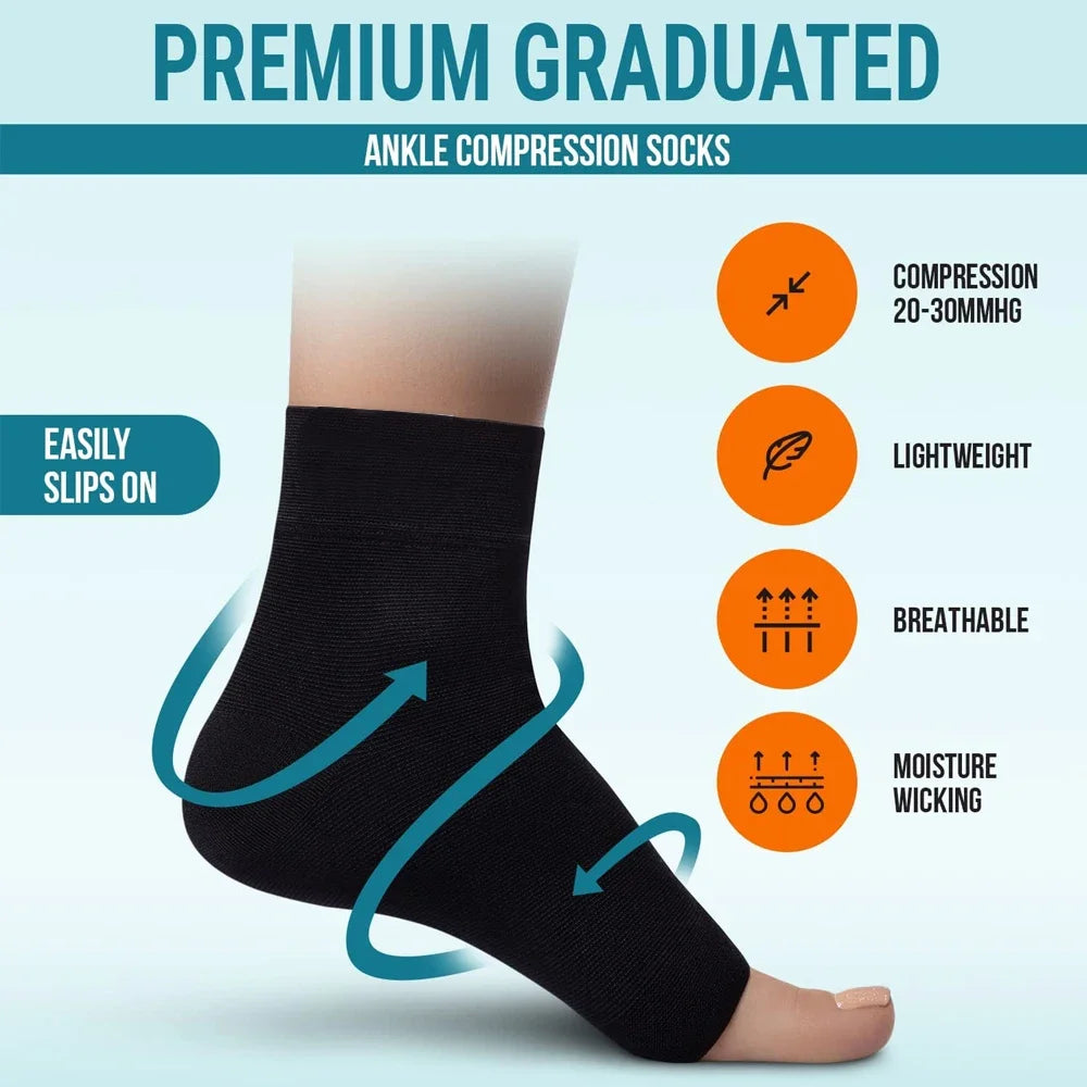 Neuropathy Socks for Unisex Soothe Compression Socks for Neuropathy