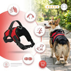 Tactical Camouflage No-Pull Dog Harness