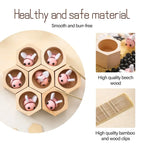 Sensory Bee Toys Newborn Fine Motor Skill Toy Montessori Game Bees Montessori Wooden Creative Baby 0 12 Months Play Toys Gifts