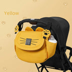 Kitten-Themed Stroller Organizer & Crossbody Bag