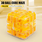 Logical thinking toy ball maze cube Educational Labyrinth Cube 3d Magic cube