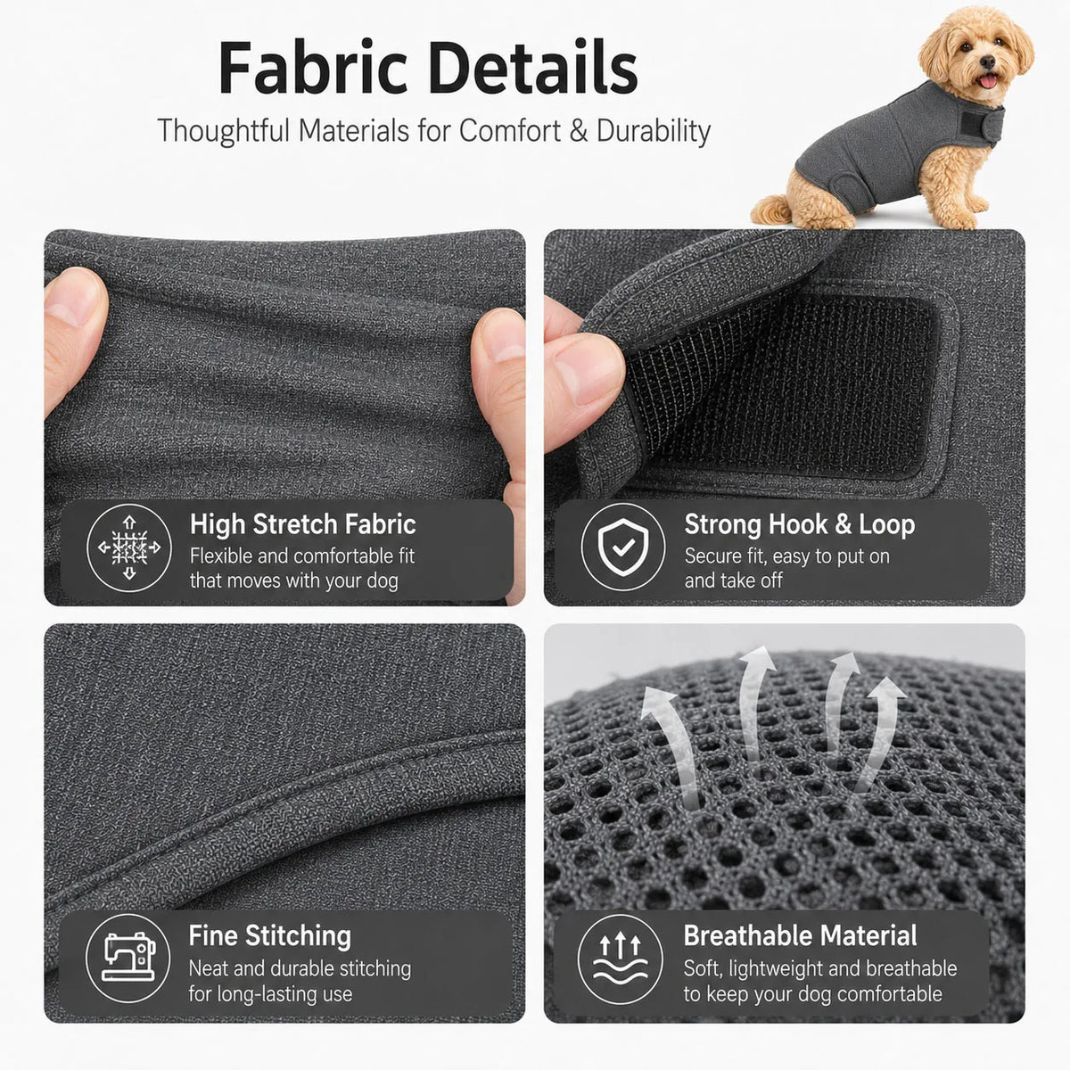 Calming Thunder Vest for Dogs The Calmer