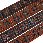 Spiked Dog Collar Genuine Leather