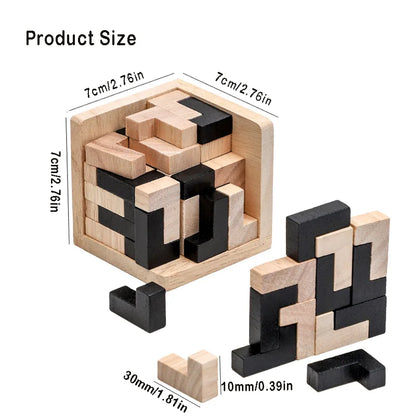 3D Wooden Puzzle