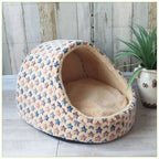 Pet Dog House Soft Cozy Pet Sleeping Bed  Dogs Cats