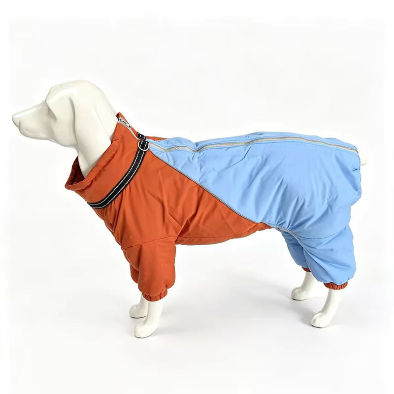 Lambs Wool Dog Coat | Winter Warm Leg Jacket