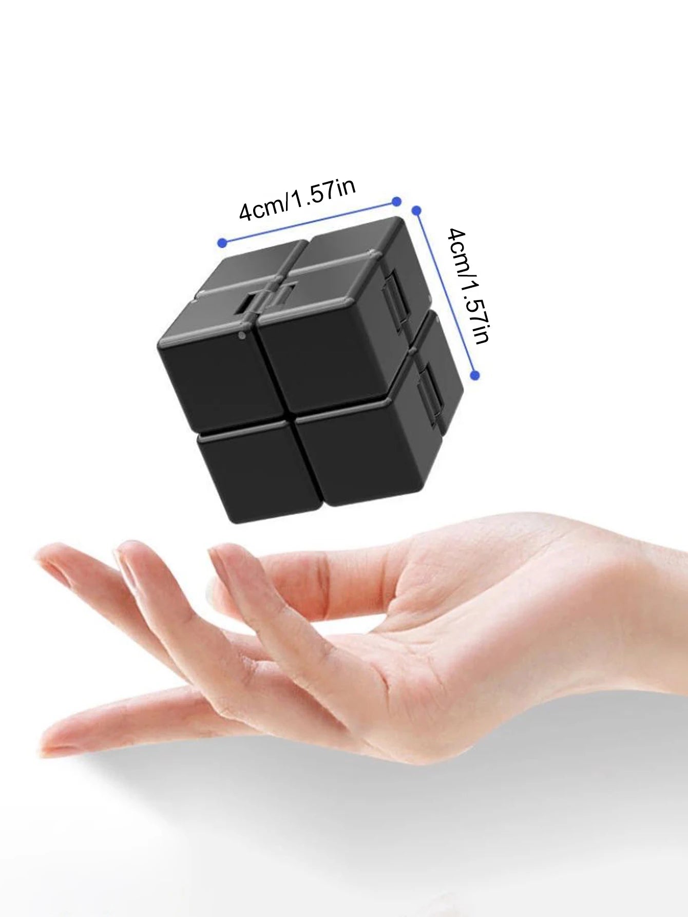 SENGSO Infinity Cube,Fidget Cube New Version Fidget Finger Toys  for Stress and Anxiety Relief/ADHD