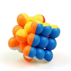 YJ Round Ball Cubes 3x3 Magic Cube 3x3x3 Stickerless Speed Smooth Cubo