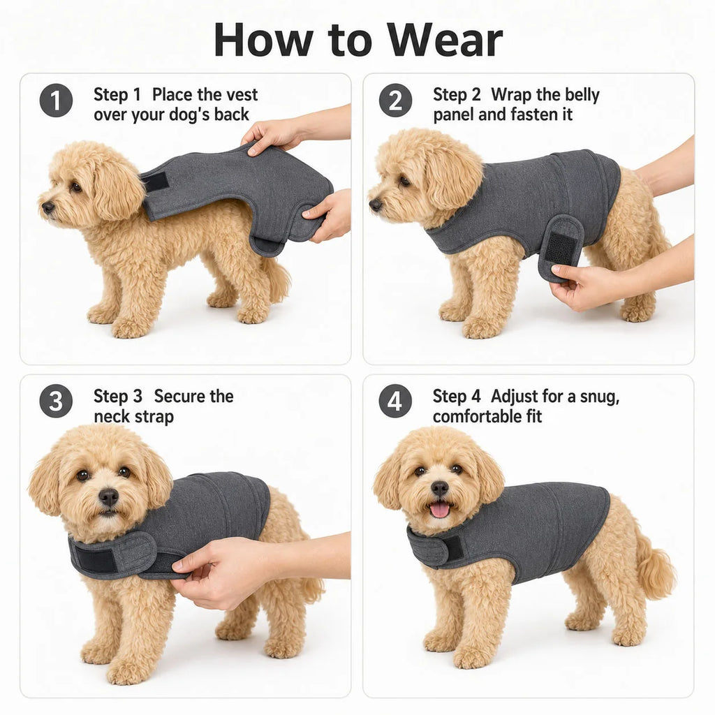 Calming Thunder Vest for Dogs The Calmer