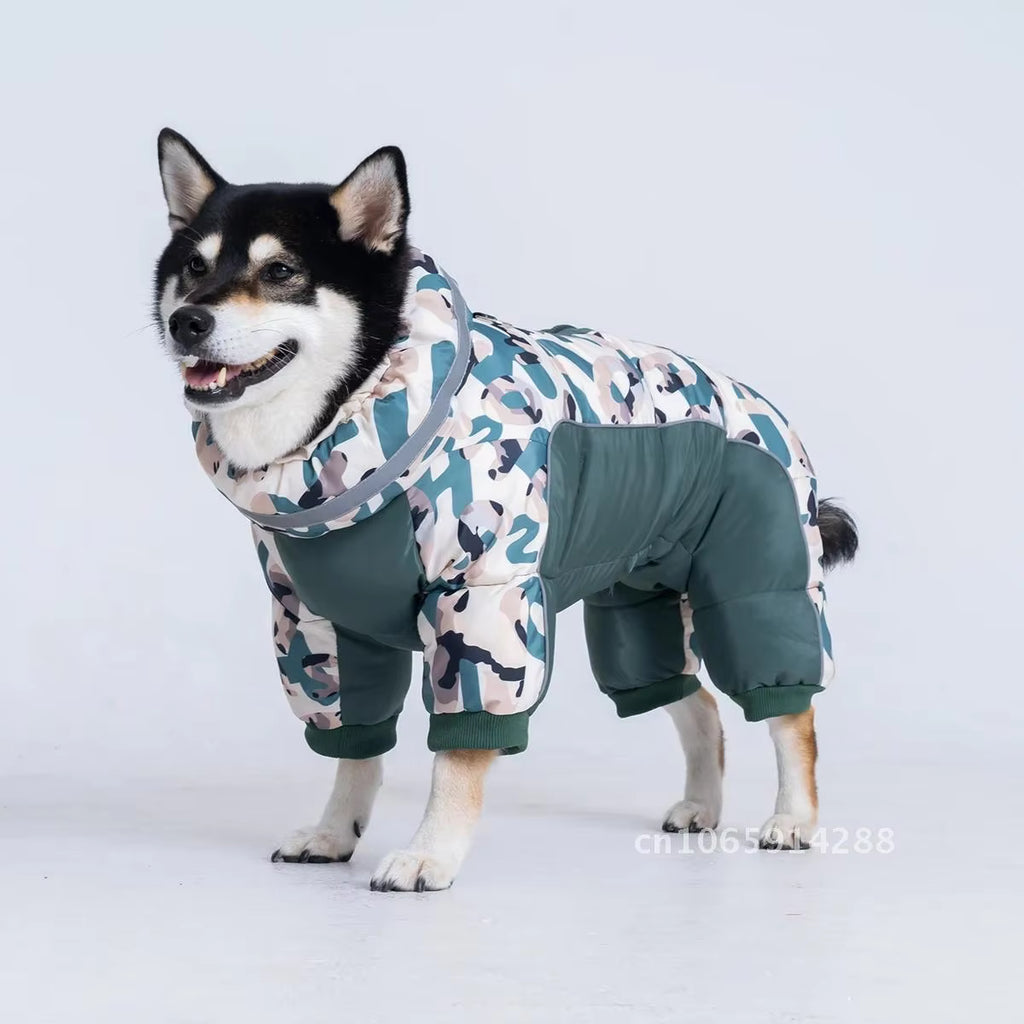 TundraGuard™ 4-Legged Camo Dog Snowsuit