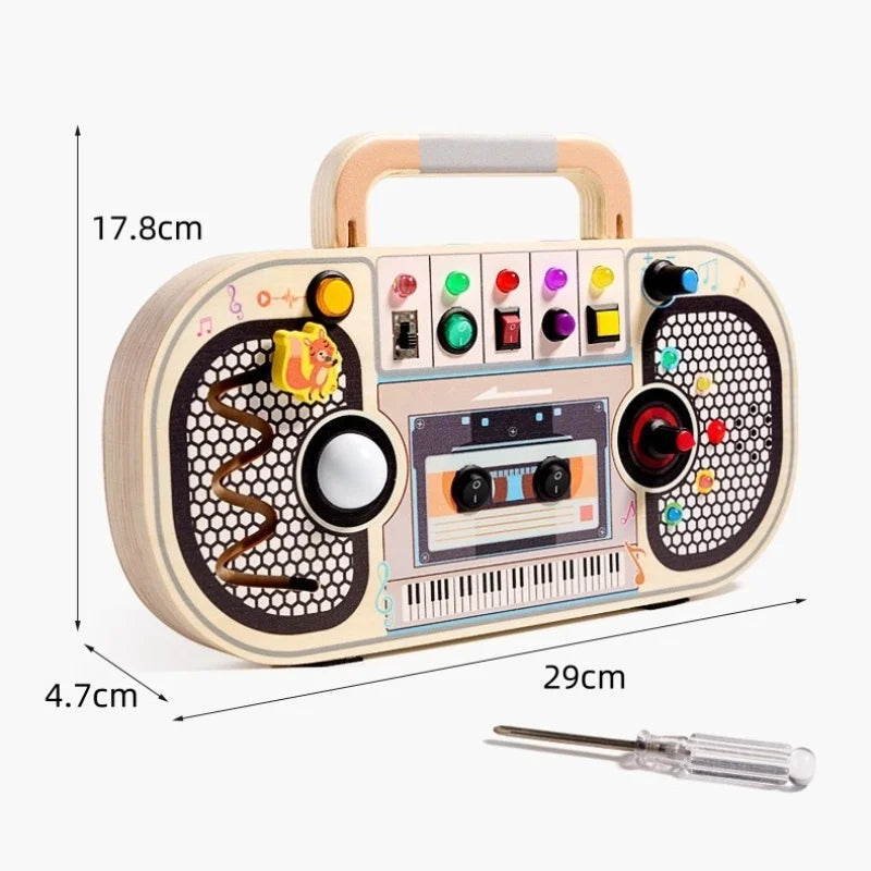 Wooden Busy Board