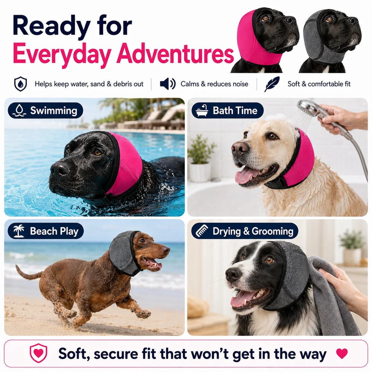 Dog Ear Muffs Noise Reduction