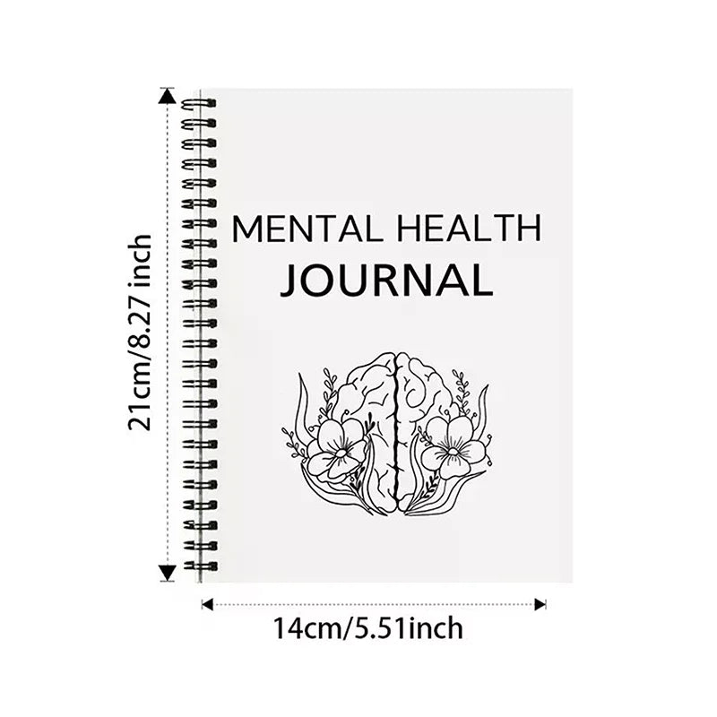 Mental Health Journal ,Mental Health Planner,Wellness Workbook,Therapy Worksheet,Anxiety Management,Self Care Tracker