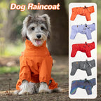 Dog Raincoat With Harness Adjustable Reflective Puppy Rain Coat EB22