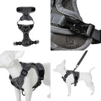 Dog Harness Adjustable Puppy Leash Reflective