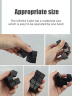 SENGSO Infinity Cube,Fidget Cube New Version Fidget Finger Toys  for Stress and Anxiety Relief/ADHD